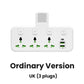 🔌 Multi-Port USB Wall Charger with Type-C Fast Charging
