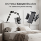 🛏️ Magnetic Bedside Tablet Stand with Hidden Mattress Base