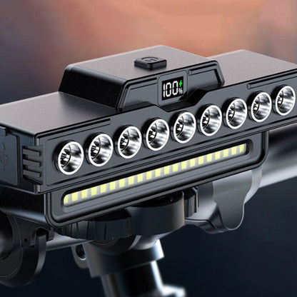 🚴 Rechargeable 28-LED Bike Headlight with 120dB Horn – 2-in-1 USB Front Light & Electric Bell, Multiple Modes for City Commuting 🔔✨