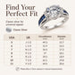 ✨ Elegant Cubic Zirconia Cocktail Ring