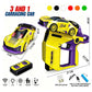 2-in-1 Remote Control Car Gun Launcher Toy Set