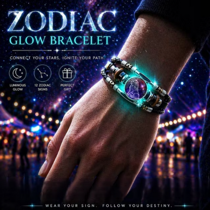 ✨ Night-Glow Zodiac Bracelet