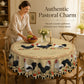 🐓 Rustic Vintage Rooster Tablecloth