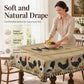 🐓 Rustic Vintage Rooster Tablecloth