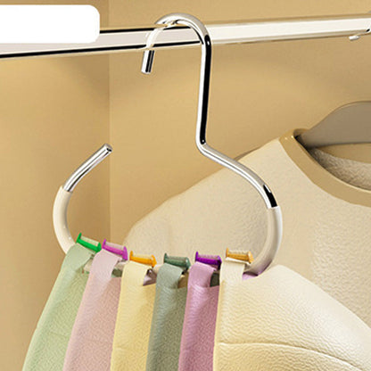 🏠Multifunctional Non Slip Hat Hanger for Closet Storage