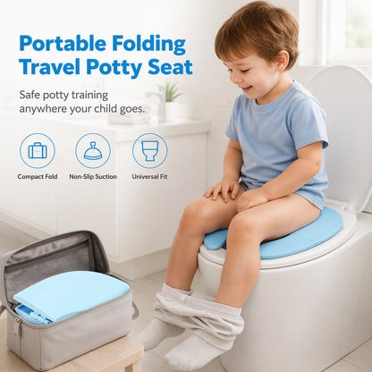 🚽 Foldable Travel Potty Training Seat