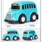 🚗 12-Pack Cartoon Mini Toy Car Set – Pull-Back Vehicles for Kids