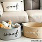 🌿 Hand-Woven Pet Toy Storage Basket