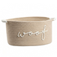 🌿 Hand-Woven Pet Toy Storage Basket
