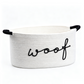 🌿 Hand-Woven Pet Toy Storage Basket