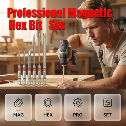 🔧 Heavy-Duty Pagoda Hex Bits Set