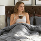 🛏️3-Piece Pintuck Pleated Duvet Cover & Pillowcases Set