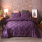 🛏️3-Piece Pintuck Pleated Duvet Cover & Pillowcases Set
