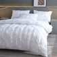 🛏️3-Piece Pintuck Pleated Duvet Cover & Pillowcases Set