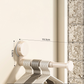 Foldable Telescopic Suction-Cup Hanger Rack