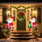 🎅 Solar-Powered Santa Claus Garden Stake Light