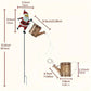 🎅 Solar-Powered Santa Claus Garden Stake Light