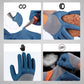 🔧 12 Pairs Rubber Coated Work Gloves – Non-Slip Latex Palm Safety Gloves, Breathable & Comfortable s