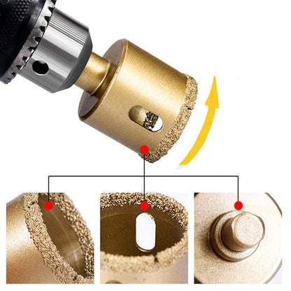 🔩Diamond Hole Saw Drill Bits Kit