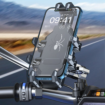 🏍️ Shockproof Motorcycle Handlebar Phone Holder
