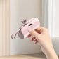 🎒 Portable Power Bank with Built-in Cables