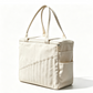 🧶 Canvas Yarn Storage Bag with Needle Pockets – Large Durable Knitting Tote