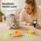 😺 Interactive Squeaking Plush Cat Toy