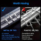 🔩 Heavy-Duty Self-Locking Stainless Steel Cable Ties