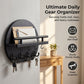 🏠 Wall Mount Key Holder with Shelf & Hooks