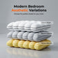 🛏️ Ultra-Soft High Elastic Bed Pillow – Premium Hollowfibre Pillow