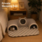 3-in-1 Cozy Cat Tunnel Bed