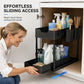2-Tier Under Sink Organizer with Hooks