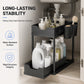 2-Tier Under Sink Organizer with Hooks