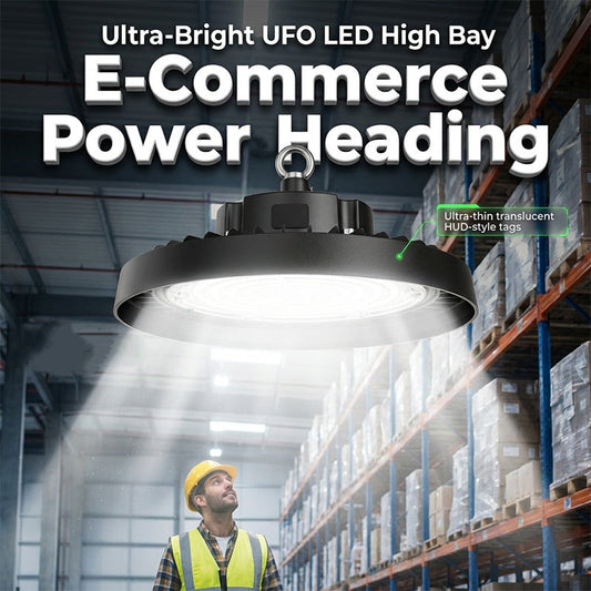 🏭 Durable UFO High Bay LED Lamp