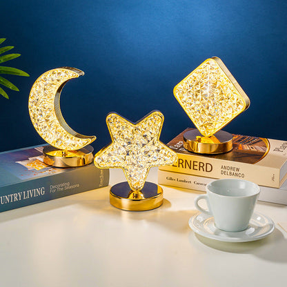3-Color LED Crystal-Like Atmosphere Lamp