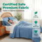 Solid Color Comfortable Bedding 4-Piece Set