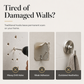 🐚 Shell-Shaped No-Drill Adhesive Wall Hooks