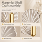 🐚 Shell-Shaped No-Drill Adhesive Wall Hooks