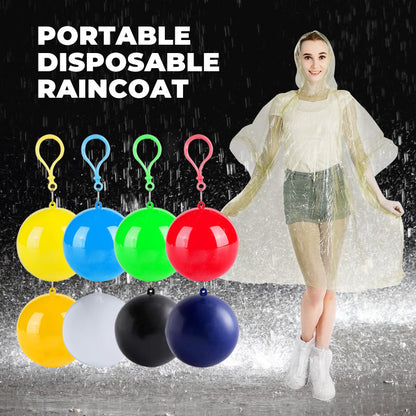 🌧️ Emergency Disposable Rain Poncho