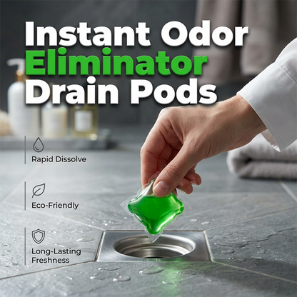 🌿 Bio-Enzyme Drain Deodorizer Capsules
