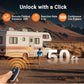 🔑 Waterproof Keyless RV Door Lock – Smart Entry Door Lock with Backlit Keypad