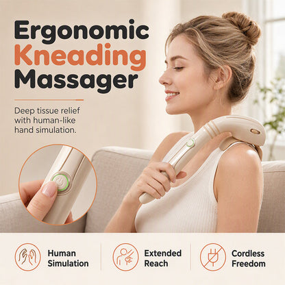 💆 Cordless Long Handle Massager