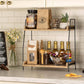 🏠 2-Tier Countertop Organizer Shelf