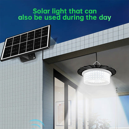 ☀️ Adjustable Solar Pendant Light Set