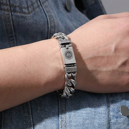 ✨Men's Retro Six-Syllable Mantra Bracelet