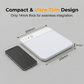 🔋 Rechargeable Motion Sensor Ceiling Light – Cordless LED Ceiling Lamp with Remote Control