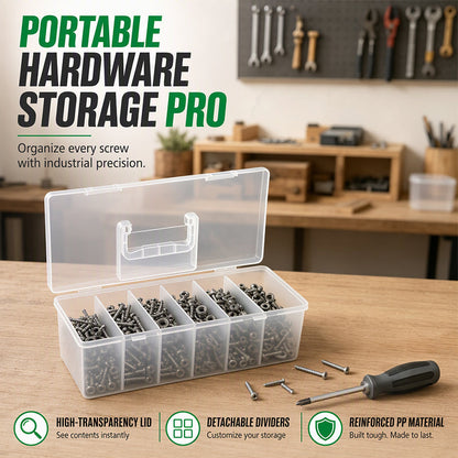 🔧 Portable Hardware Parts Organizer