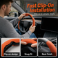 🚗 Breathable Anti-Slip Steering Wheel Cover