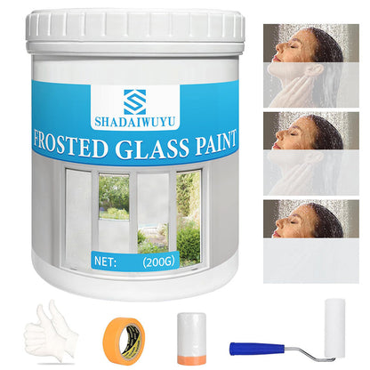 🪟 Matte Frosted Glass Spray Paint – Translucent Privacy Coating
