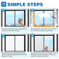🪟 Matte Frosted Glass Spray Paint – Translucent Privacy Coating